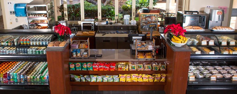 Poipu Bay Food and Drink Selection